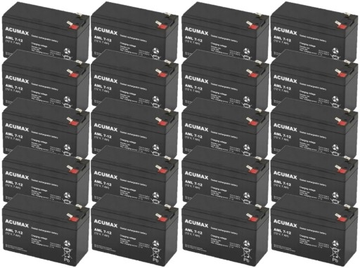 Tbc50 батареї набір батарей для ups apc eaton powerwalker 20x aml 7-12