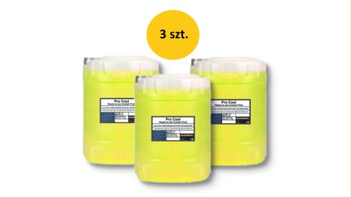 MANNOL PRO COOL RADIATOR FLUID 10L MOTORCYCLE (-40°C/+135°C) ГОТОВИЙ