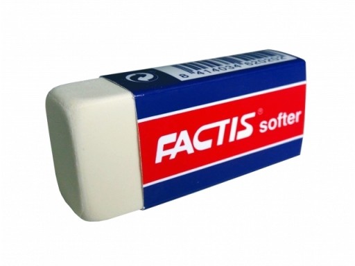 Гумка Factis біла 1 шт.
