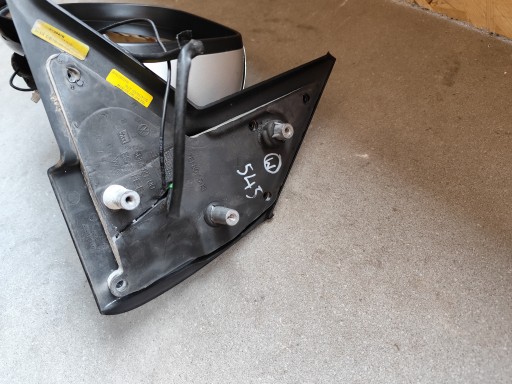 mirror VW T5 LIFT left driver´s 5 pin + aerial lustrzana cover