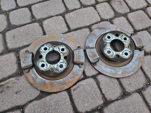 disc discs rear part rear. komplet + plates Opel Corsa E