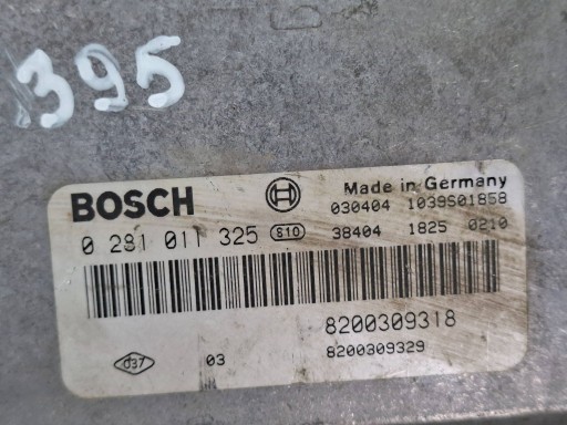 computer 0281011325 8200309318 8200309329 RENAULT ESPACE IV 2.2 DCI
