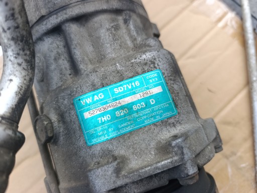 VW T5 1.9 TDI compressor; compressor of the air conditioning