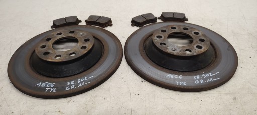discs brake plates rear part Audi A6 C6 3,0 TDI Allroad