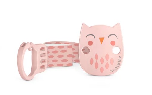 Підвіска-пустушка Suavinex, відтінки рожевого