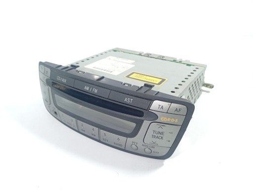 RADIO ORYGINALNE CD brakuje kodu OE 861200H010 Toyota Aygo 05-14