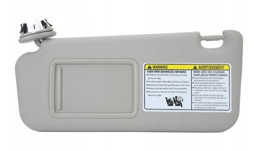 Сонцезахисний козирок лівий, з боку водія