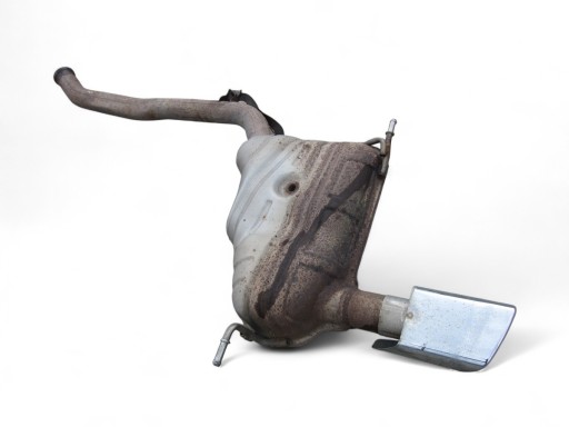 silencer rear left exhaust pipe Mercedes GL X164 GL500 5.5