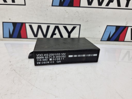 BMW E38 E39 module control unit TEMPOMATU 8369062