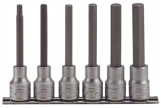 НАБОР ШЕСТИГРАННЫХ СВЕРЛ 5–12 мм НА ГОЛОВКИ 1/2 TENGTOOLS