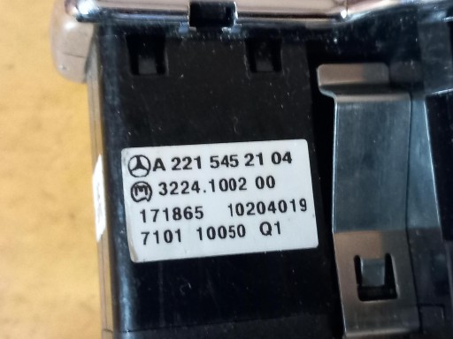 Schalter Leuchten MERCEDES S-KLASA W221 A2215452104 05-13