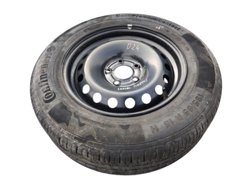 wheel spare spare spare tyre 15 COMBO E PARTNER BERLINGO IV 2018-2023