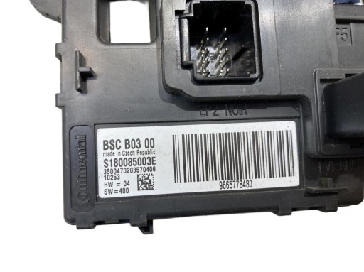 module BCS PEUGEOT 5008 and 1.6 THP 9665778480
