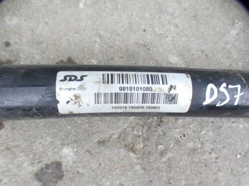 semi-axis front front right CITROEN DS9 DS7 1.6THP 1.5BHDI 9818101080