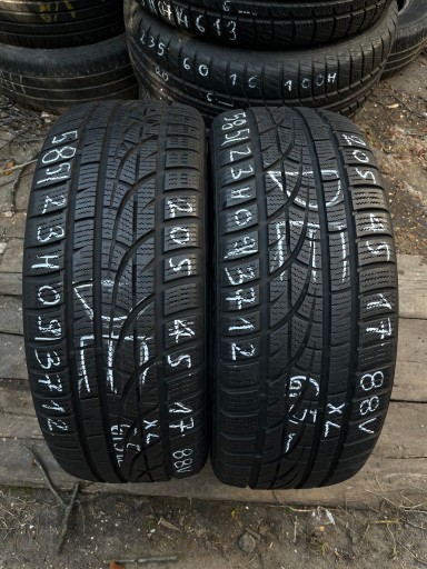 2 ШИНИ 205/45R17 88V XL HANKOOK WINTER I'CEPT EVO ВАРШАВА