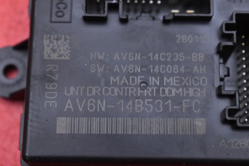 control unit module door left front AV6N-14B531-FC FORD C-MAX MK2 10-15