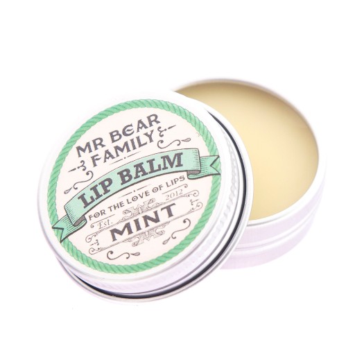 Mr. Bear Family- Balzam na pery mäta 15ml