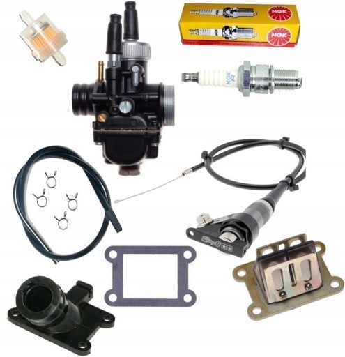 WAB71416769589480967 - КАРБЮРАТОР 19 КЛАПАН ПАТРУБОК HONDA CRE BAJA 50 AM6