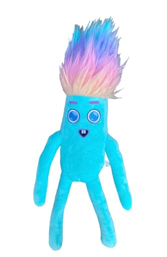 Анімаційний пост про плюшеву іграшку Nobody sausage