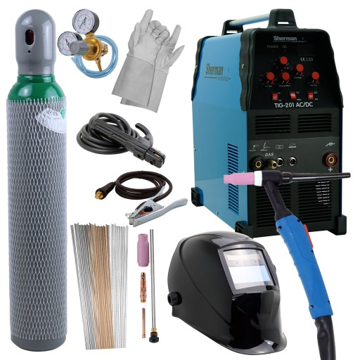 Зварювальний апарат TIG для алюмінію Sherman AC / DC 201 Kit