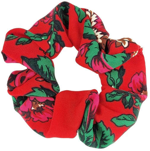 Одинарна резинка оранжево-червоного кольору