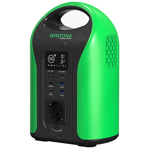 Портативная электростанция, удобный легкий генератор мощностью 300 вт patona