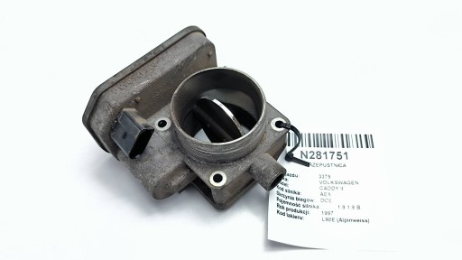 valvola a farfalla 038128063C VOLKSWAGEN CADDY II