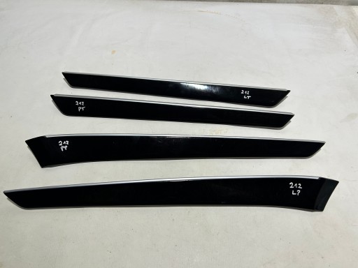 MERCEDES W212 DEKORY mouldings door KOMPLET right left front rear part