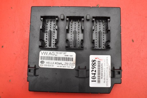 Unité commande confort 1K0937087 SKODA OCTAVIA 2 II 1.9 TDI 105 KM LIFT 08-13