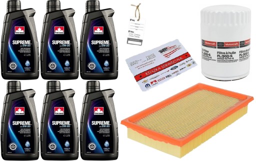 PETRO-CANADA 5W-20 6L + ФІЛЬТРИ FORD EDGE 3.7 11-14