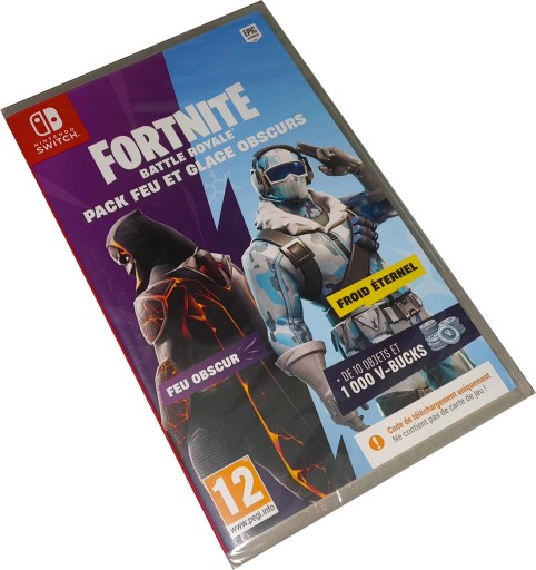 Fortnite Darkfire & Ice Bundle Nowa Ang Switch Kod