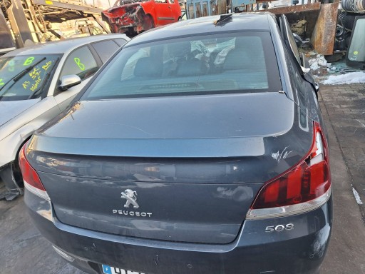 Peugeot 508 and 1 8D sedan 4D LIFT 2014-2018 rear part rear trunk door boot KGNC