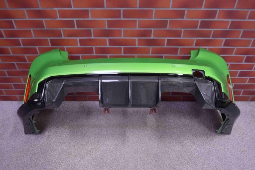 bumper rear part rear BMW M4 G82 G83 KARBON JAVAGRUEN