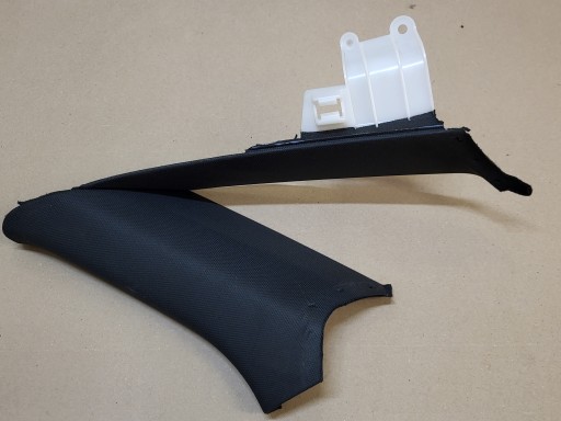 cover side SLUPKA C right rear part black, AUDI A4 B9 8W sedan S-LINE OE