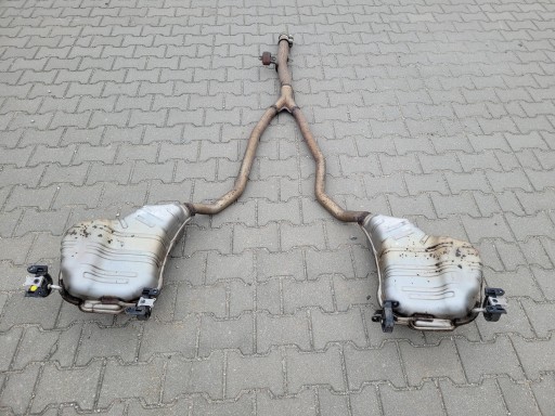Marmitta silenziatore centrale terminale KOMPLET 3D0253611AG VW PHAETON LIFT 3.0 TDI