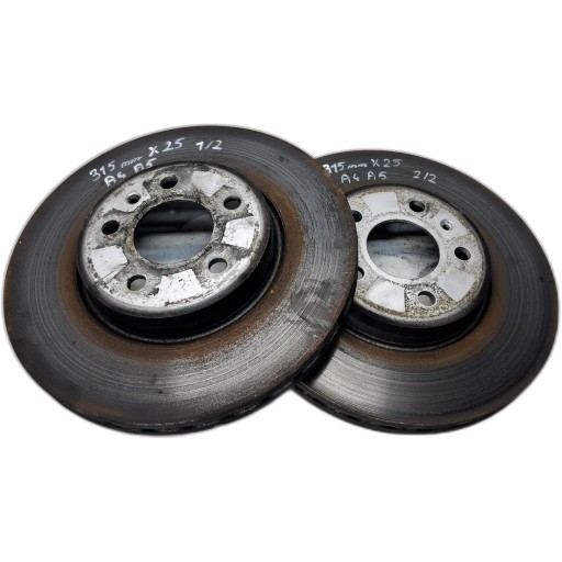 disc discs brake front AUDI A4 A5 315MMX25MM