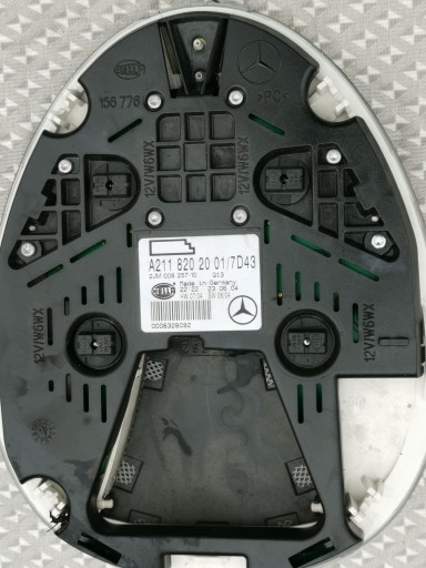 light of the roof OSWIELTENIE cabs front MERCEDES e W211 A2118202001