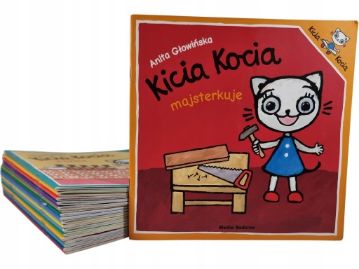Zdjęcie egzemplarza: Kicia Kocia / zestaw 17 książek dla dzieci
