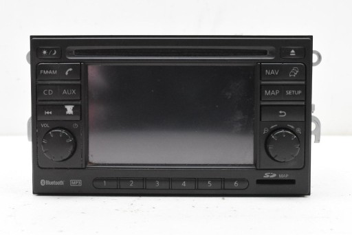 radio CD AUX NAVI BLUETOOTH 25915BH10C NISSAN QASHQAI i J10 LIFT