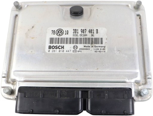 VW PASSAT B5 FL Computer Bedienteil DES MOTORS ECU 2.5 TDI 3B1907401B