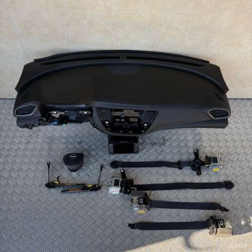 dashboard complete airbag console tension belts cockpit OPEL GRANDLAND X 2019 ROK