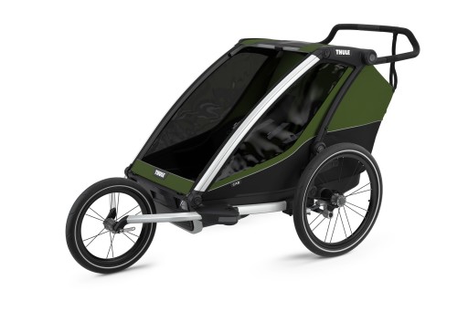 Дитячий велопричіп Thule Chariot Cab2 Cypress Green