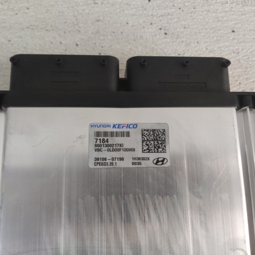 HYUNDAI I20 III 2022 BAYON 1.0T-GDI HYBRID 48 control unit of the engine