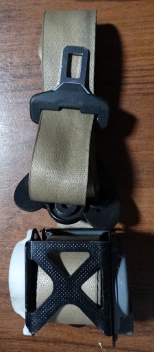 tension belt safety front left BMW E70 E71 BEIGE 1