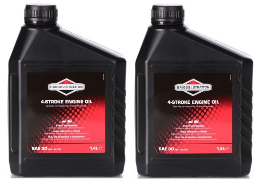 Масло для газонокосилок Briggs & Stratton SAE 30 2x1. 4L