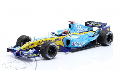 1/18 ルノー F1 R25 マイルドセブン F.アロンソ PMA 限定BOX F1 RENAULT R25 F.Alonso World Cahmpion MILD SEVEN 2005 1/18