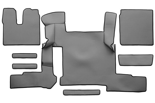 Коврики весь пол TIR MAN TGX 18-20 2 совка