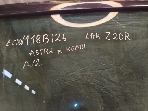 Tür rechts heck OPEL ASTRA H KOMBI Z20R