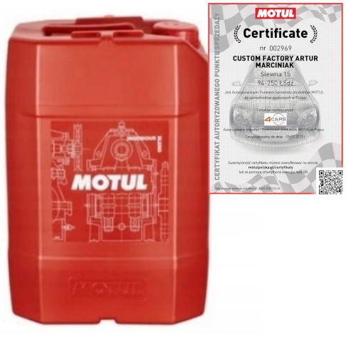 MOTUL MOTYLGEAR 75W80 CITROEN PEUGEOT RENAULT 20л