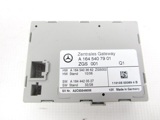 modulo gateway Mercedes W251 R-klasa GL X164